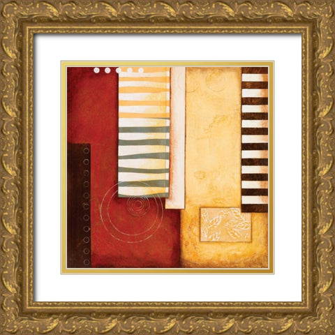 Sedona I Gold Ornate Wood Framed Art Print with Double Matting by Osborne, Susan