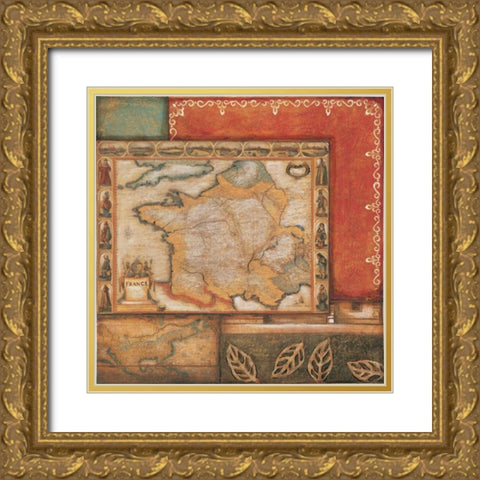 Renaissance II Gold Ornate Wood Framed Art Print with Double Matting by Osborne, Susan