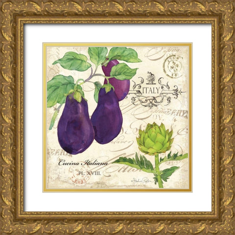 Cucina Italiana II Gold Ornate Wood Framed Art Print with Double Matting by Paton, Julie