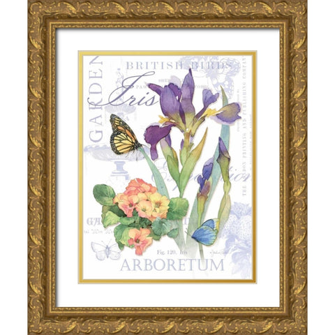 Country Manor I Gold Ornate Wood Framed Art Print with Double Matting by Paton, Julie