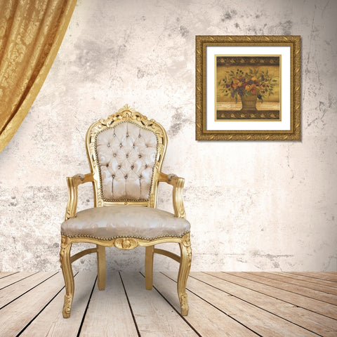 Abundance II Gold Ornate Wood Framed Art Print with Double Matting by Poloson, Kimberly