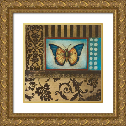 Over the Rainbow II Gold Ornate Wood Framed Art Print with Double Matting by Poloson, Kimberly