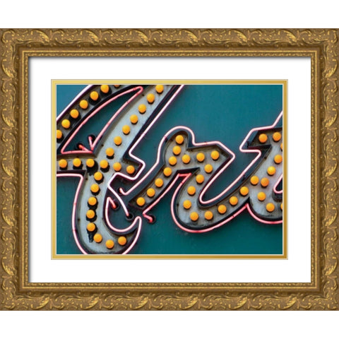 Art Gold Ornate Wood Framed Art Print with Double Matting by Christensen, Jim