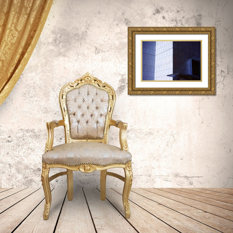 Shadows and Walls II Gold Ornate Wood Framed Art Print with Double Matting by Hausenflock, Alan