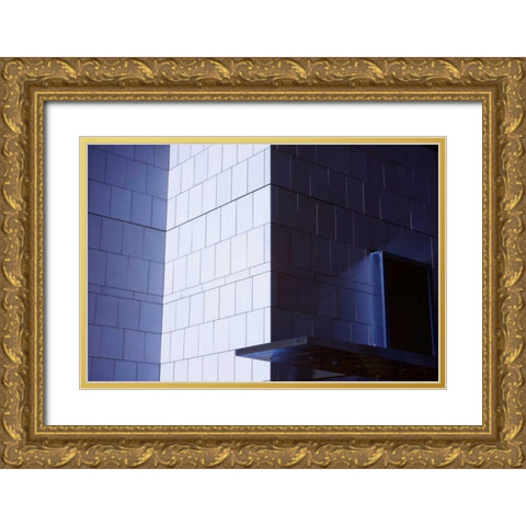 Shadows and Walls II Gold Ornate Wood Framed Art Print with Double Matting by Hausenflock, Alan