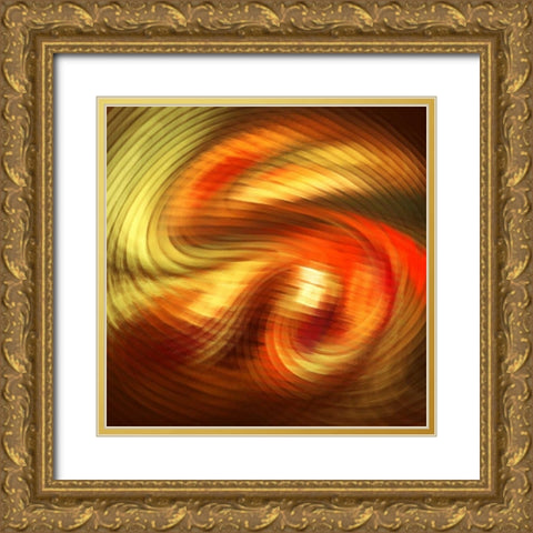 Mix It Up II Gold Ornate Wood Framed Art Print with Double Matting by Hausenflock, Alan