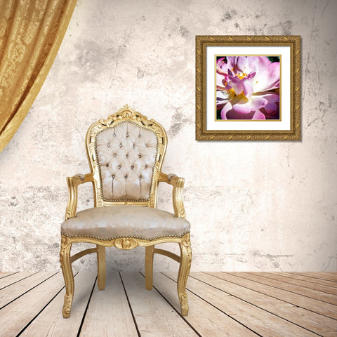 Pink Lady II Gold Ornate Wood Framed Art Print with Double Matting by Hausenflock, Alan