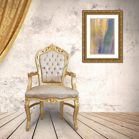 Agave II Gold Ornate Wood Framed Art Print with Double Matting by Mahan, Kathy