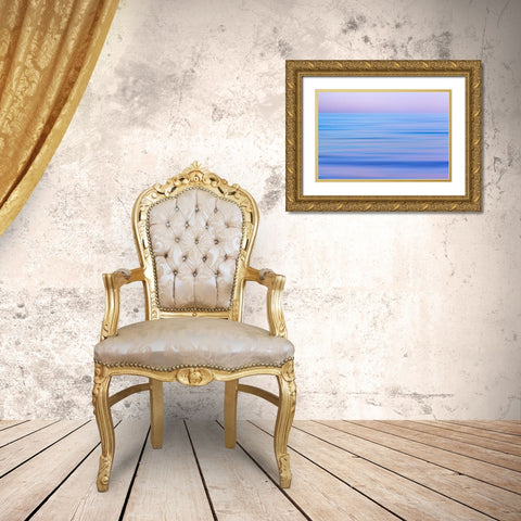 Hood Canal Fog I Gold Ornate Wood Framed Art Print with Double Matting by Mahan, Kathy