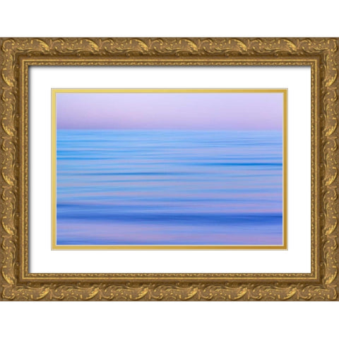 Hood Canal Fog I Gold Ornate Wood Framed Art Print with Double Matting by Mahan, Kathy