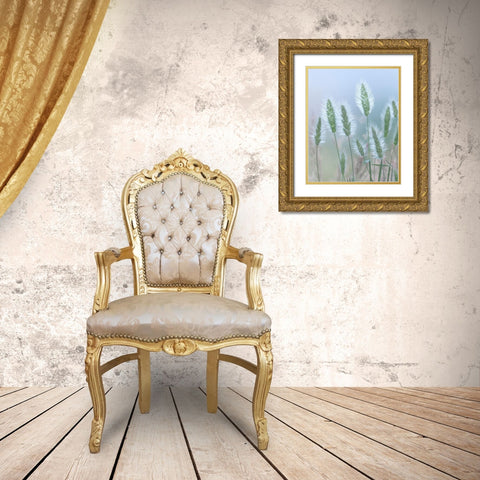 Going to Seed II Gold Ornate Wood Framed Art Print with Double Matting by Mahan, Kathy