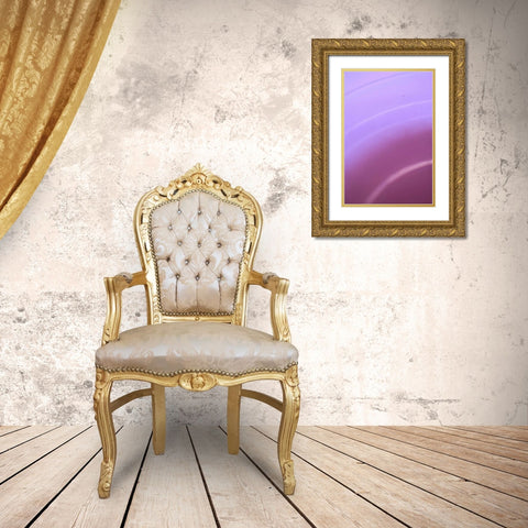 Purple II Gold Ornate Wood Framed Art Print with Double Matting by Millet, Karyn