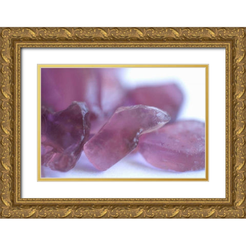Sea Glass II Gold Ornate Wood Framed Art Print with Double Matting by Millet, Karyn