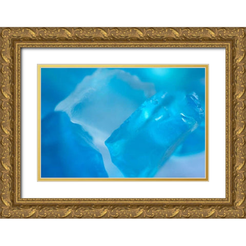 Sea Glass VI Gold Ornate Wood Framed Art Print with Double Matting by Millet, Karyn
