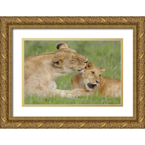 Gratitude Gold Ornate Wood Framed Art Print with Double Matting by Parker, Susann