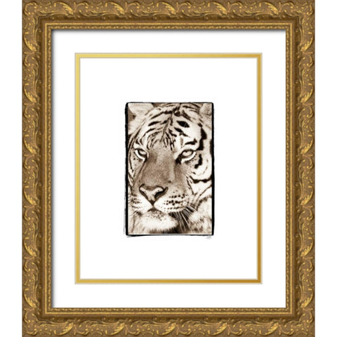 True II Gold Ornate Wood Framed Art Print with Double Matting by Parker, Susann
