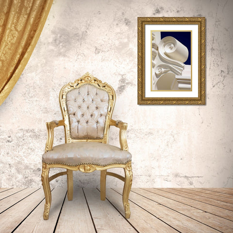 Mission Detail I Gold Ornate Wood Framed Art Print with Double Matting by Taylor, Douglas