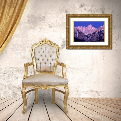 Dawns Early Light II Gold Ornate Wood Framed Art Print with Double Matting by Taylor, Douglas