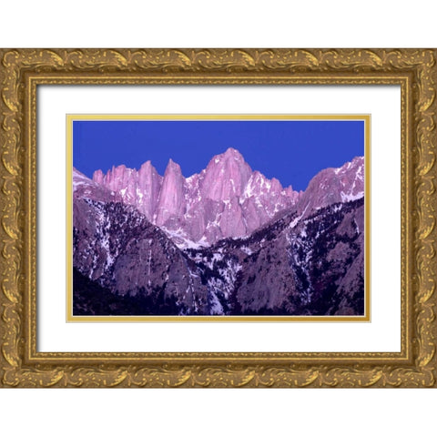 Dawns Early Light II Gold Ornate Wood Framed Art Print with Double Matting by Taylor, Douglas