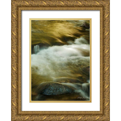 Soothing Waters VIII Gold Ornate Wood Framed Art Print with Double Matting by Geyman, Vitaly