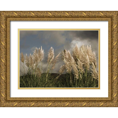 Dance of White Towers Gold Ornate Wood Framed Art Print with Double Matting by Geyman, Vitaly