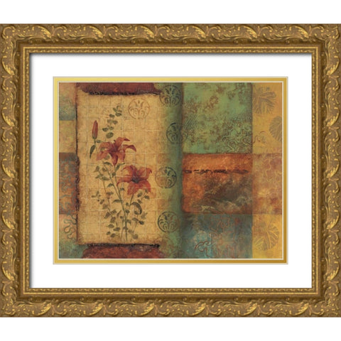 Tropical Paradise II Gold Ornate Wood Framed Art Print with Double Matting by Peyton, Hanna