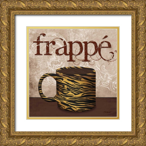 Tiger Cafe Gold Ornate Wood Framed Art Print with Double Matting by Williams, Todd