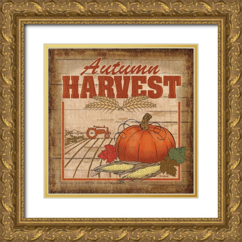 Nostalgic Harvest II Gold Ornate Wood Framed Art Print with Double Matting by Williams, Todd