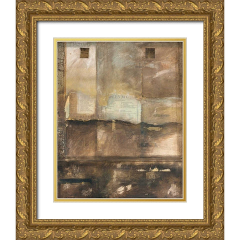 Nostalgia II Gold Ornate Wood Framed Art Print with Double Matting by Verbeek