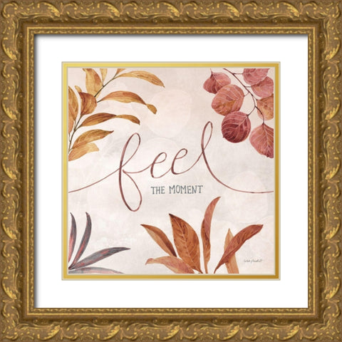 Terra 08 Gold Ornate Wood Framed Art Print with Double Matting by Audit, Lisa