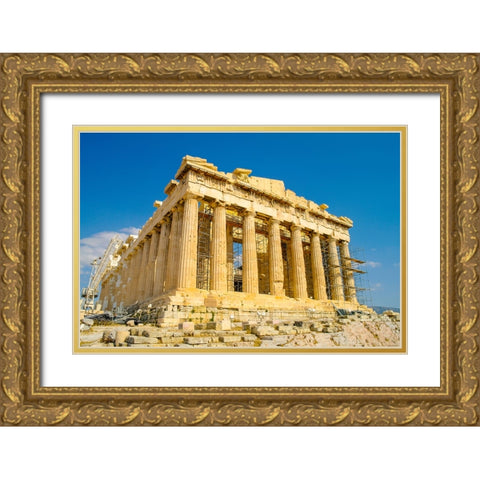 _SAM2939 Gold Ornate Wood Framed Art Print with Double Matting by Heine, Ben
