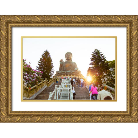 IMG_7006 Gold Ornate Wood Framed Art Print with Double Matting by Heine, Ben