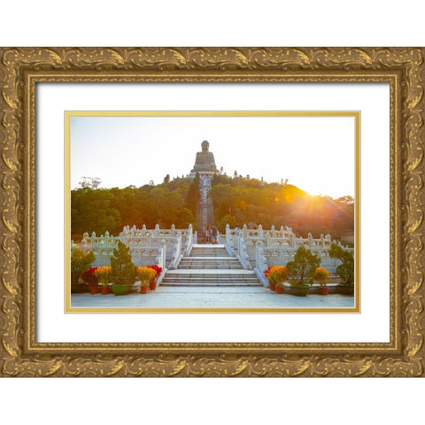 IMG_7110 Gold Ornate Wood Framed Art Print with Double Matting by Heine, Ben