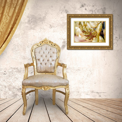 Thailand - 211 Gold Ornate Wood Framed Art Print with Double Matting by Heine, Ben