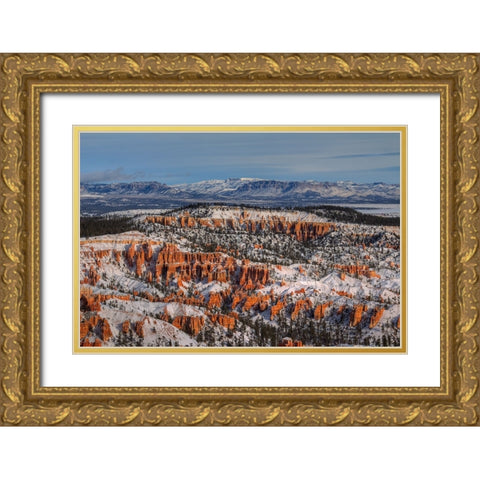 After The Storm Gold Ornate Wood Framed Art Print with Double Matting by Sherrell, Bill