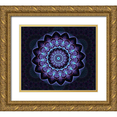 Set and Setting 4 Gold Ornate Wood Framed Art Print with Double Matting by Gray, Cameron