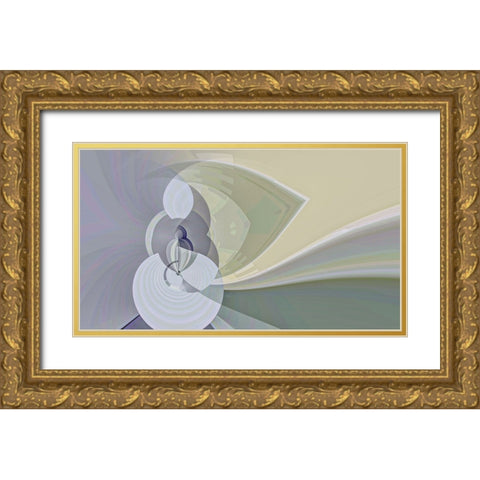 No Rule Of Thirds Gold Ornate Wood Framed Art Print with Double Matting by Manlove, David