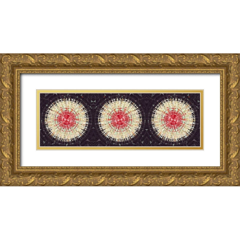 Silo Covers 3b Gold Ornate Wood Framed Art Print with Double Matting by Manlove, David