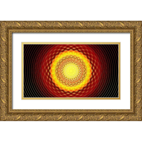 Thrust Inc 5 Gold Ornate Wood Framed Art Print with Double Matting by Manlove, David