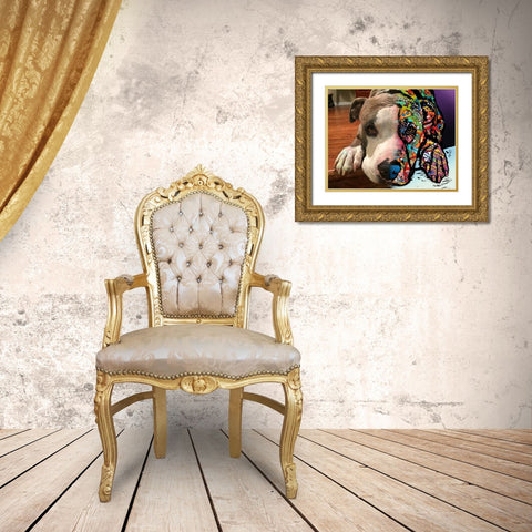 Kim Petty 1 Gold Ornate Wood Framed Art Print with Double Matting by Dean Russo Collection