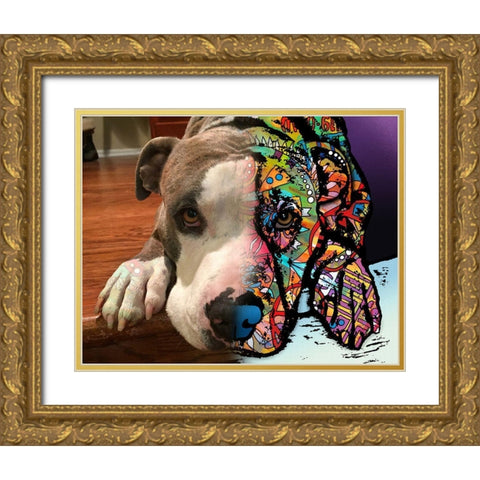 Kim Petty 1 Gold Ornate Wood Framed Art Print with Double Matting by Dean Russo Collection