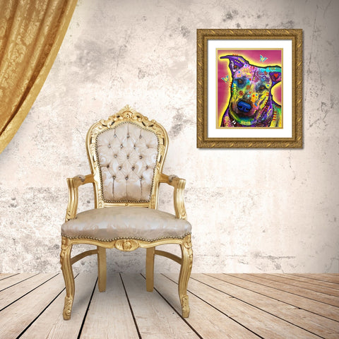 Photo Feb 11-6 03 31 PM Gold Ornate Wood Framed Art Print with Double Matting by Dean Russo Collection