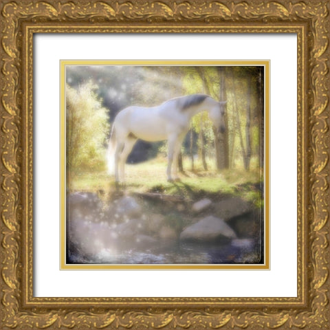 Your My Prince Gold Ornate Wood Framed Art Print with Double Matting by LightBoxJournal