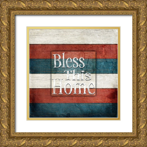 American Freedom Collection 6 Gold Ornate Wood Framed Art Print with Double Matting by LightBoxJournal