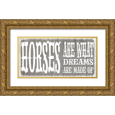 GypsyHorse CollectionSurfacePattern V4 13 Gold Ornate Wood Framed Art Print with Double Matting by LightBoxJournal