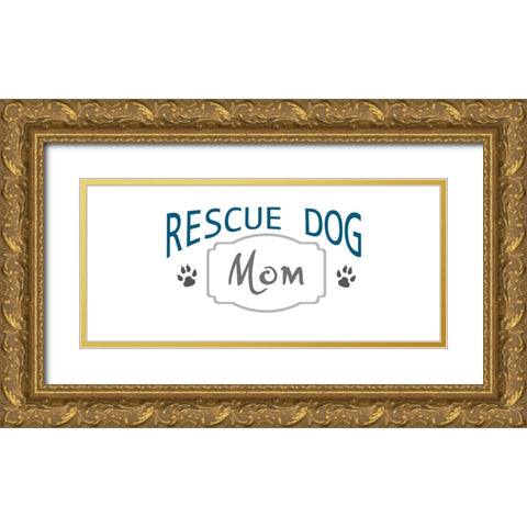 R10 Gold Ornate Wood Framed Art Print with Double Matting by LightBoxJournal