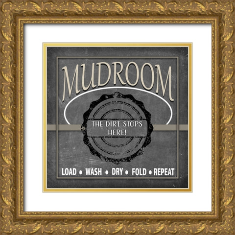 Mudroom 1 Gold Ornate Wood Framed Art Print with Double Matting by LightBoxJournal
