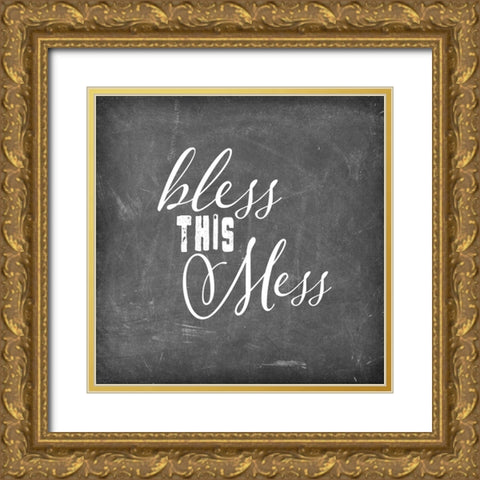 Mudroom 15 Gold Ornate Wood Framed Art Print with Double Matting by LightBoxJournal