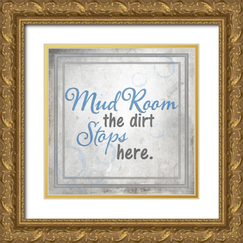 Mudroom 23 Gold Ornate Wood Framed Art Print with Double Matting by LightBoxJournal