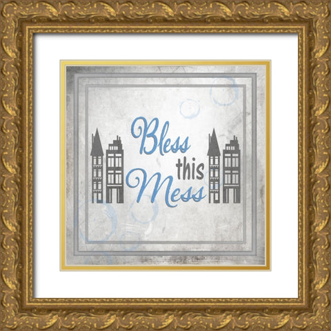 Mudroom 24 Gold Ornate Wood Framed Art Print with Double Matting by LightBoxJournal